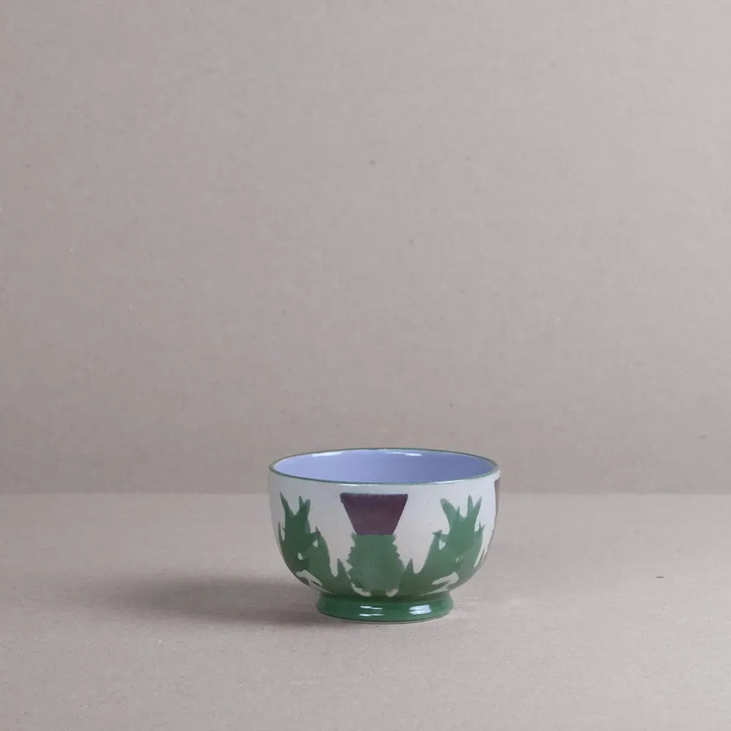 Cream Thistle Small Bowl - Cream image