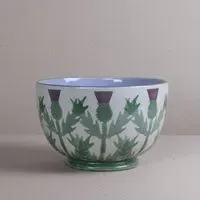 Thistle Salad Bowl - Cream