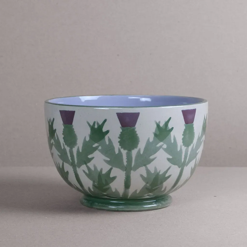 Thistle Salad Bowl - Cream image
