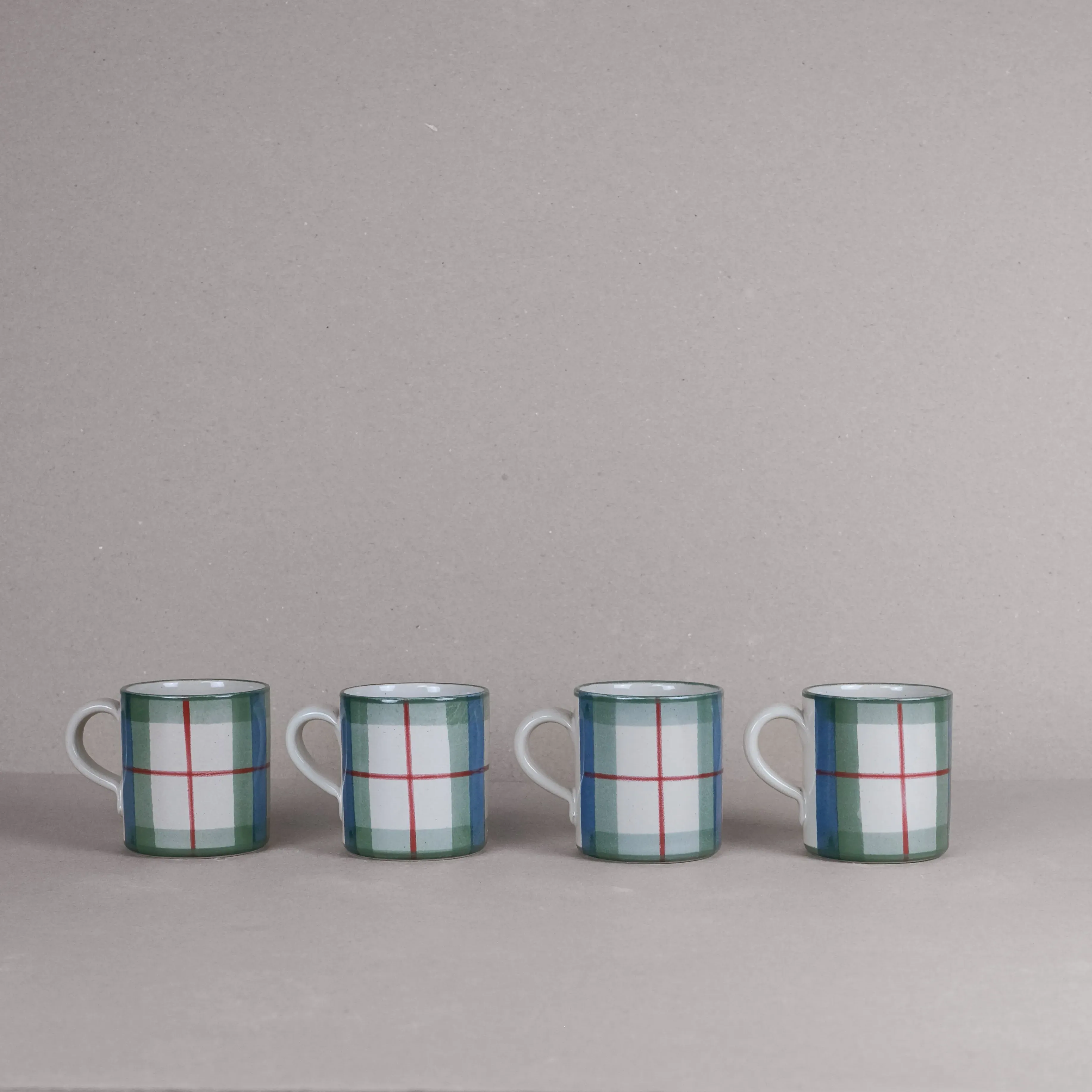 David Kennedy Large Mug Set of 4 - Stoneware