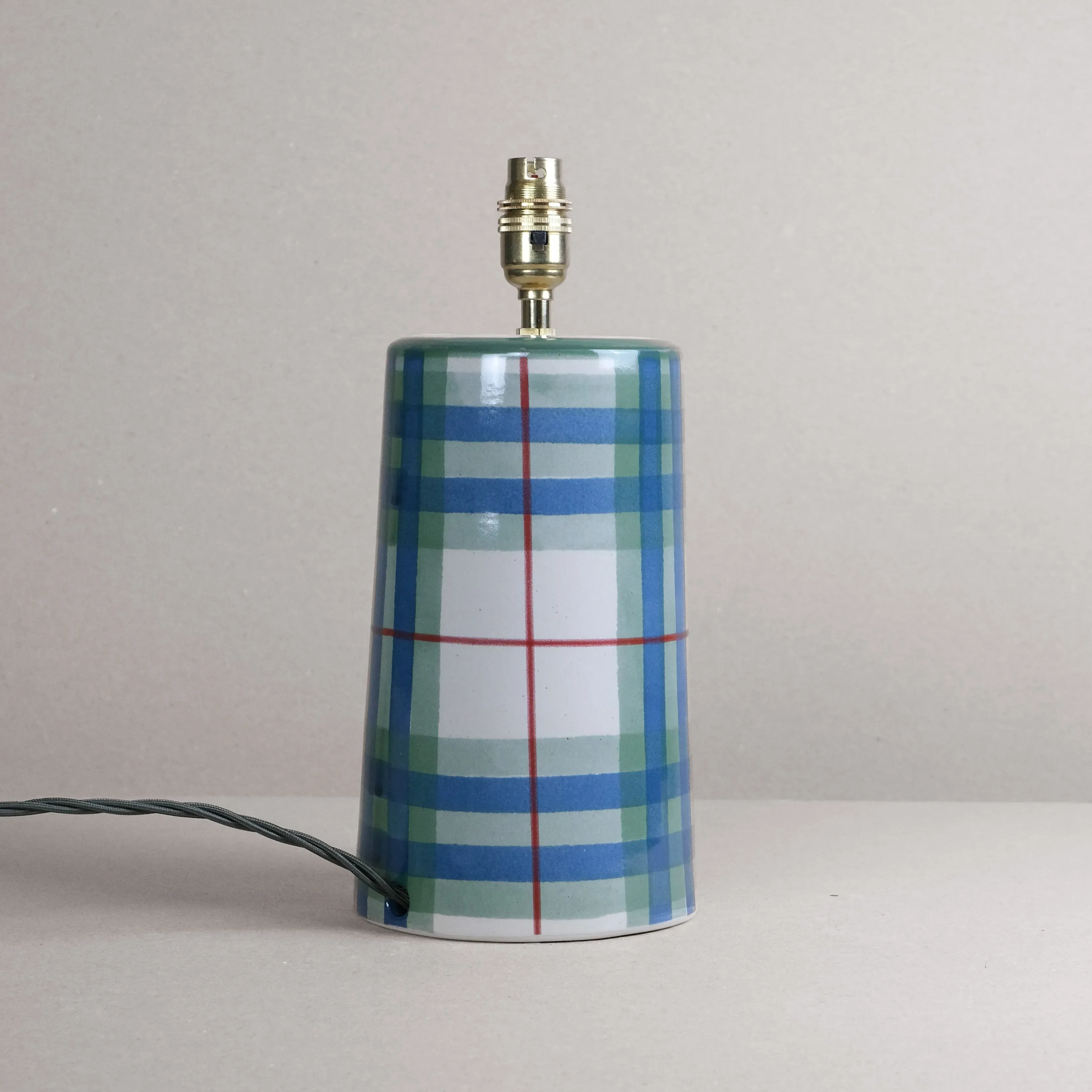 David Kennedy Large Tapered Lamp - British Clay image