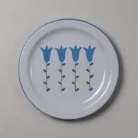 Harebell Salad Plate - Stoneware