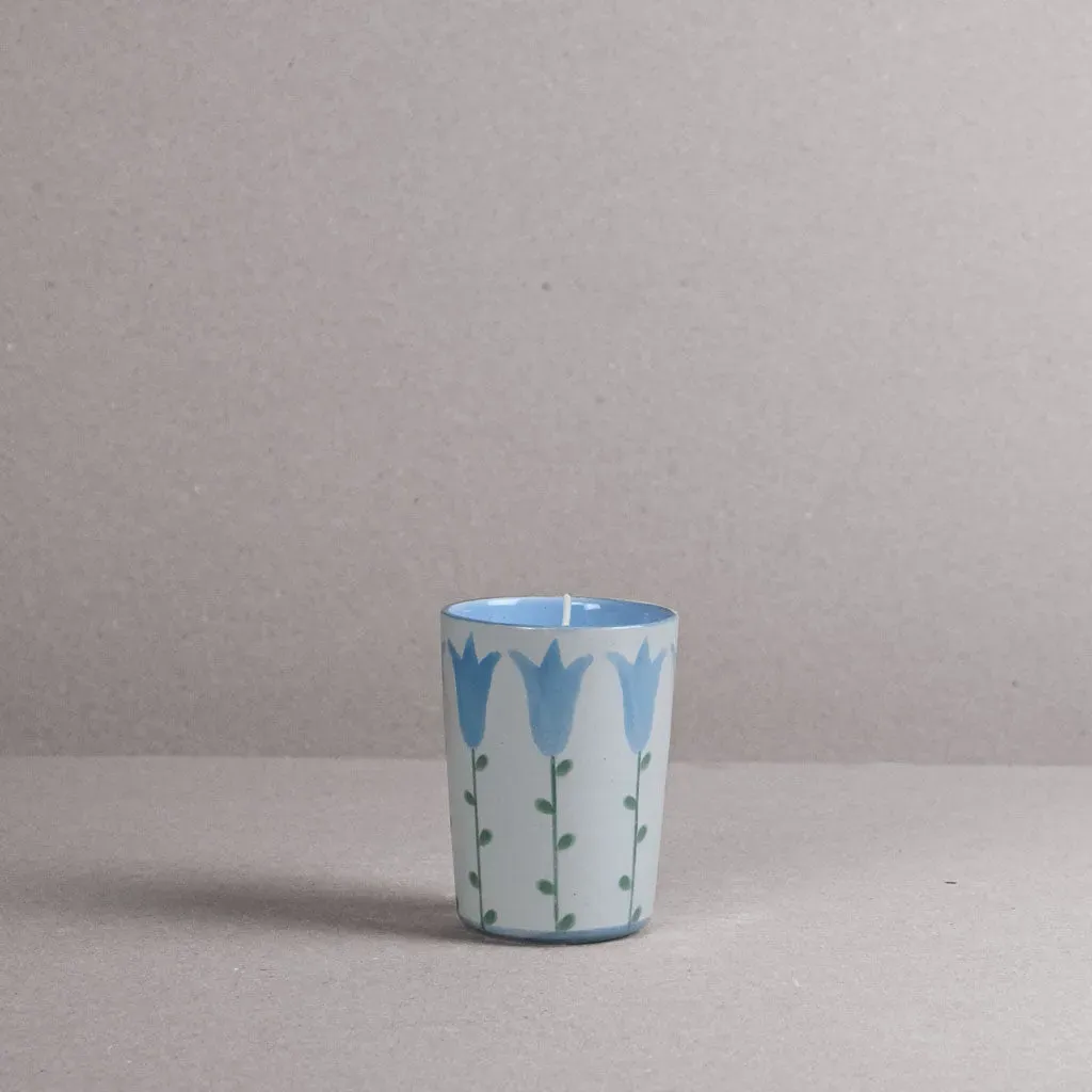 Harebell Scented Candle Beaker - Stoneware image