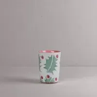 Holly Beaker - Stoneware