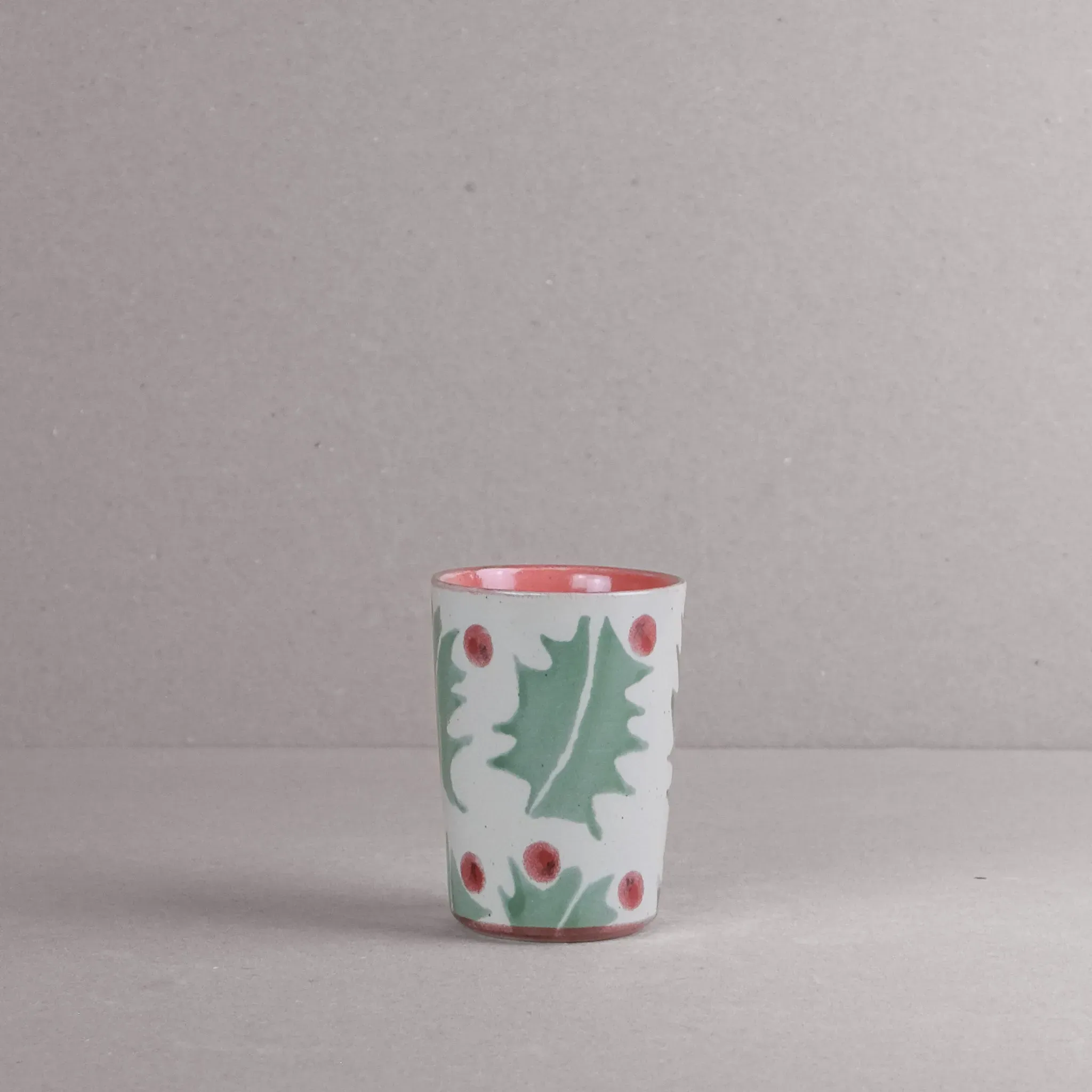 Holly Beaker - Stoneware image