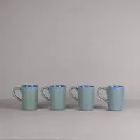 Jay Set of 4 Latte Mugs - Stoneware