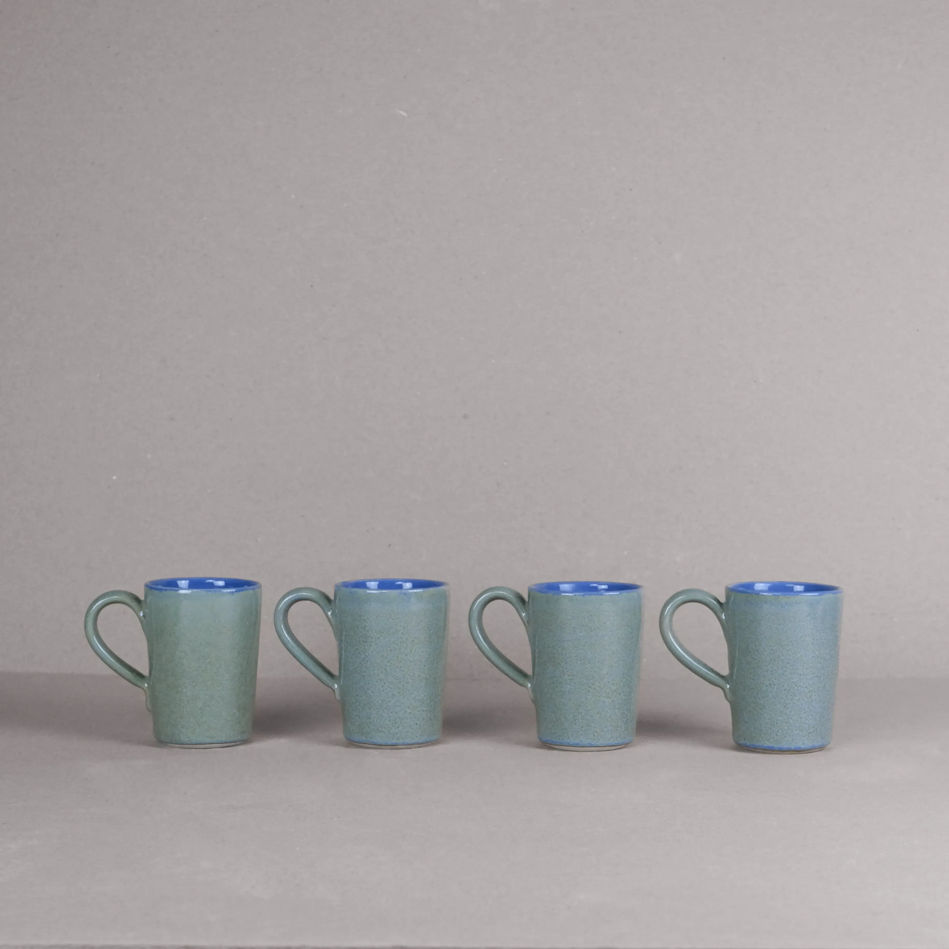 Jay Set of 4 Latte Mugs - Stoneware