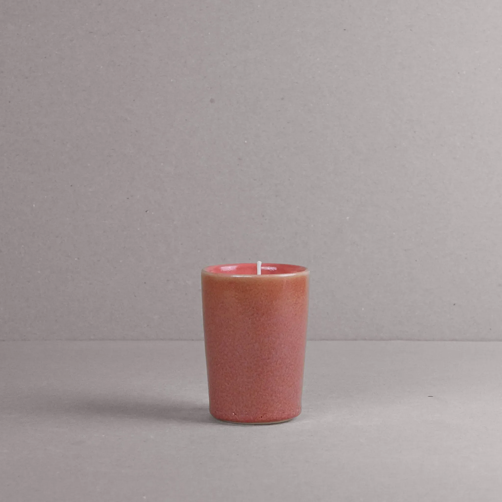 Partridge Candle Beaker - Stoneware