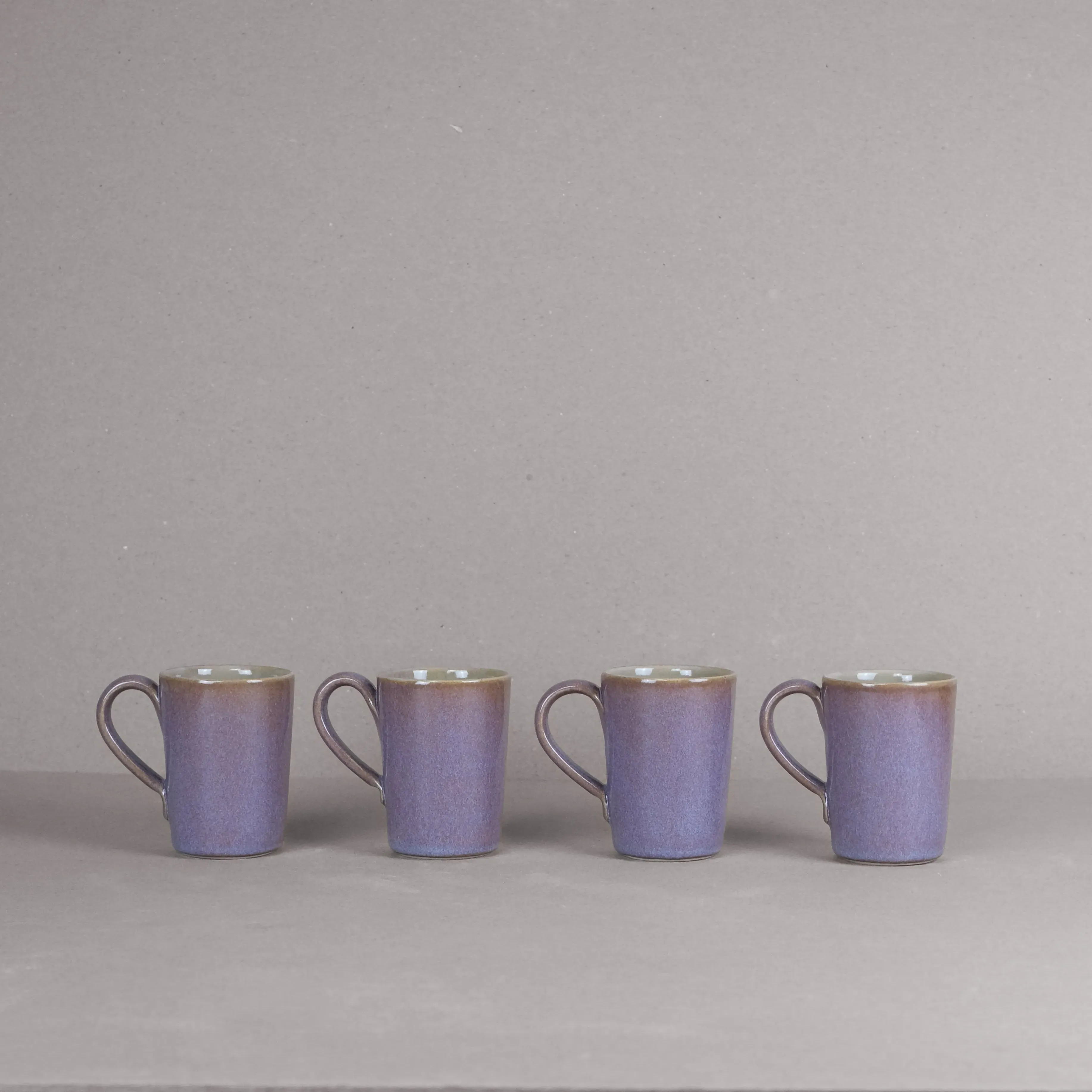 ANTA Set of 4 Latte Mugs - Rustic Heather
