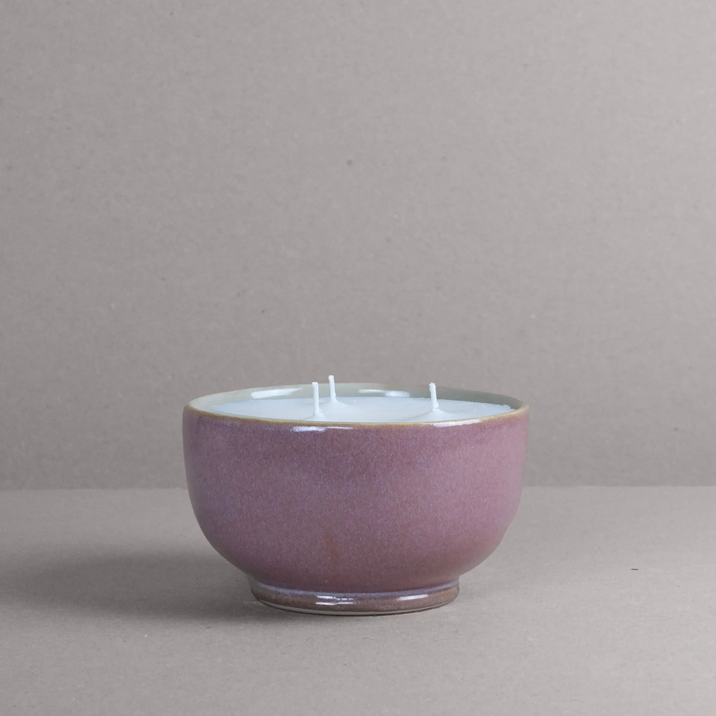 Heather Large Candle Bowl - Stoneware