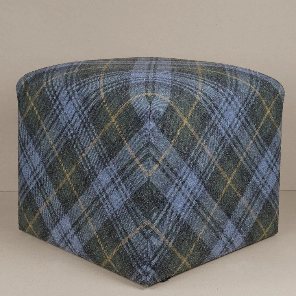 Brodick Highland Tweed Cube Ottoman image