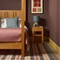 David Kennedy Large Rug - Slate Binding