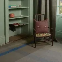 Rainbow Trout Rug with Chrome Binding