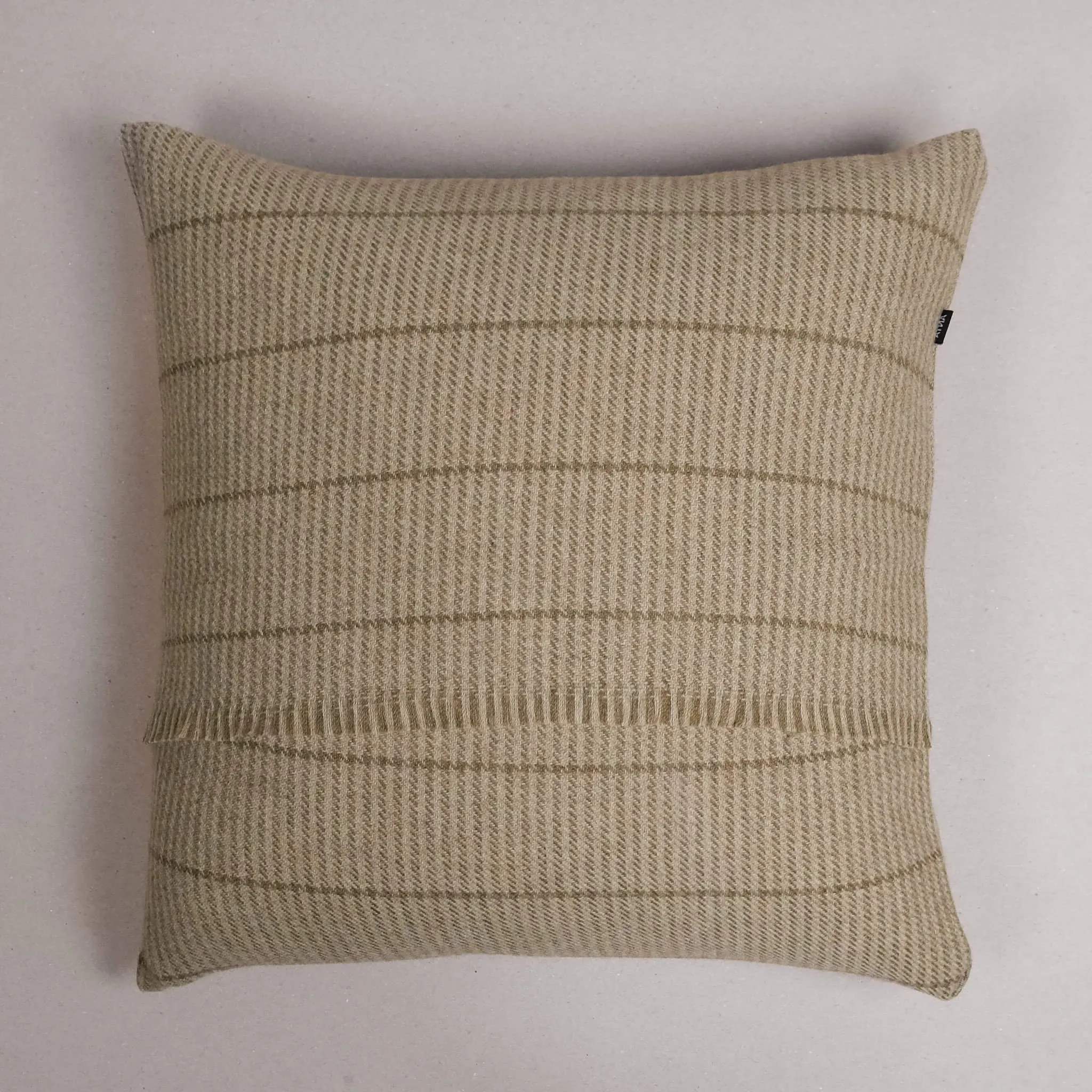 ANTA Lybster Merino Fringe Cushion - Merino Wool