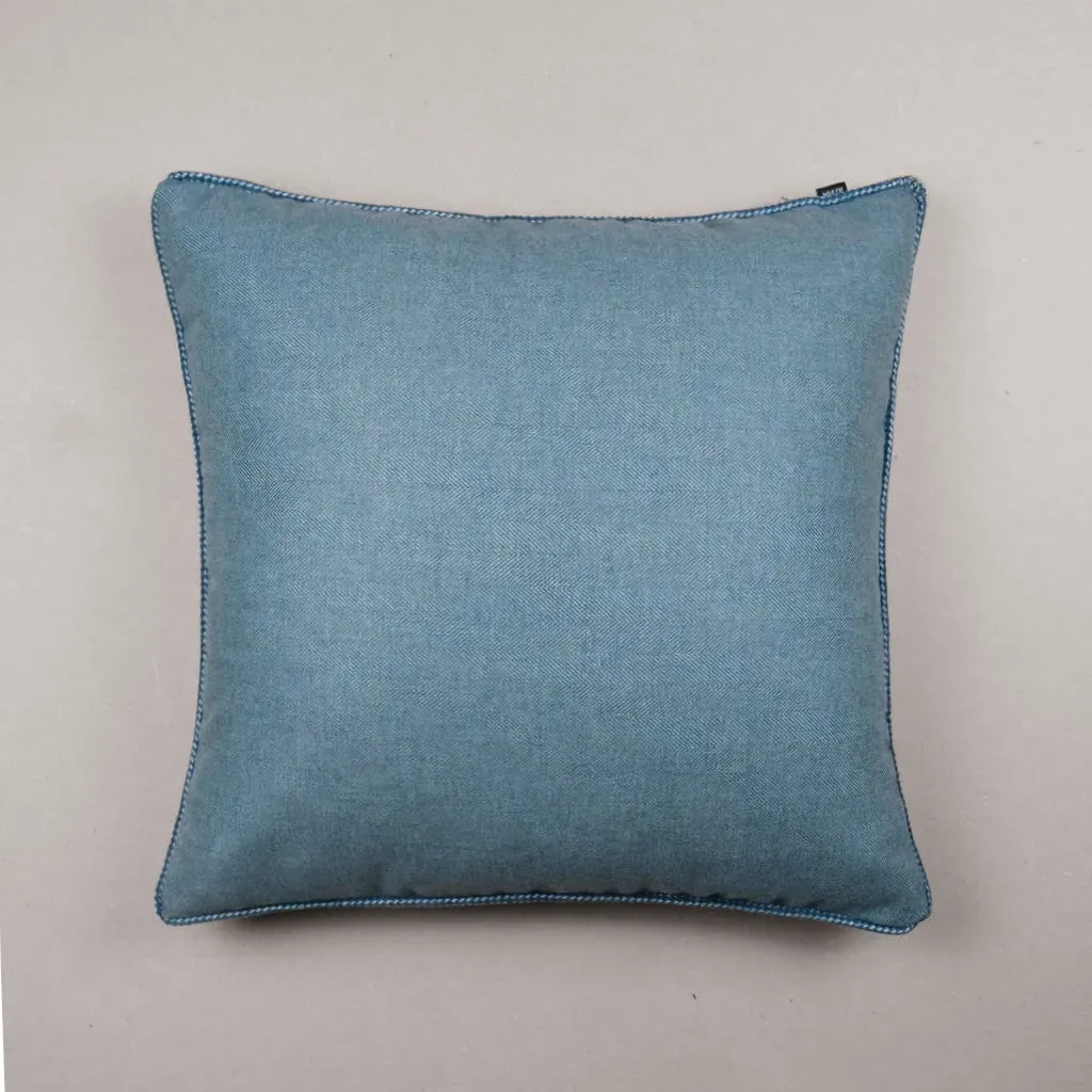 Ben Hope Lowland Tweed Zip Cushion - Wool