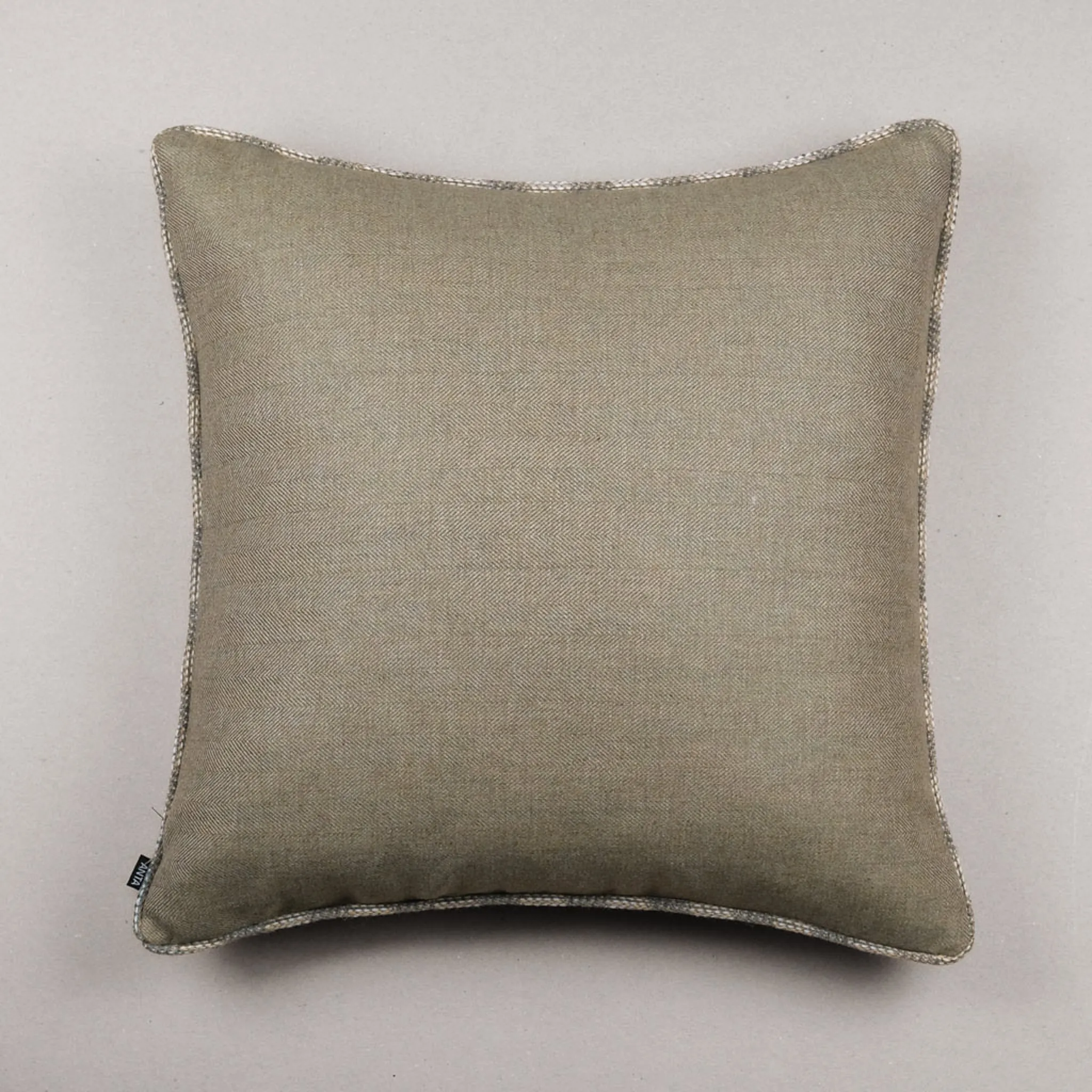 Ben Lomond Lowland Tweed Zip Cushion - Wool
