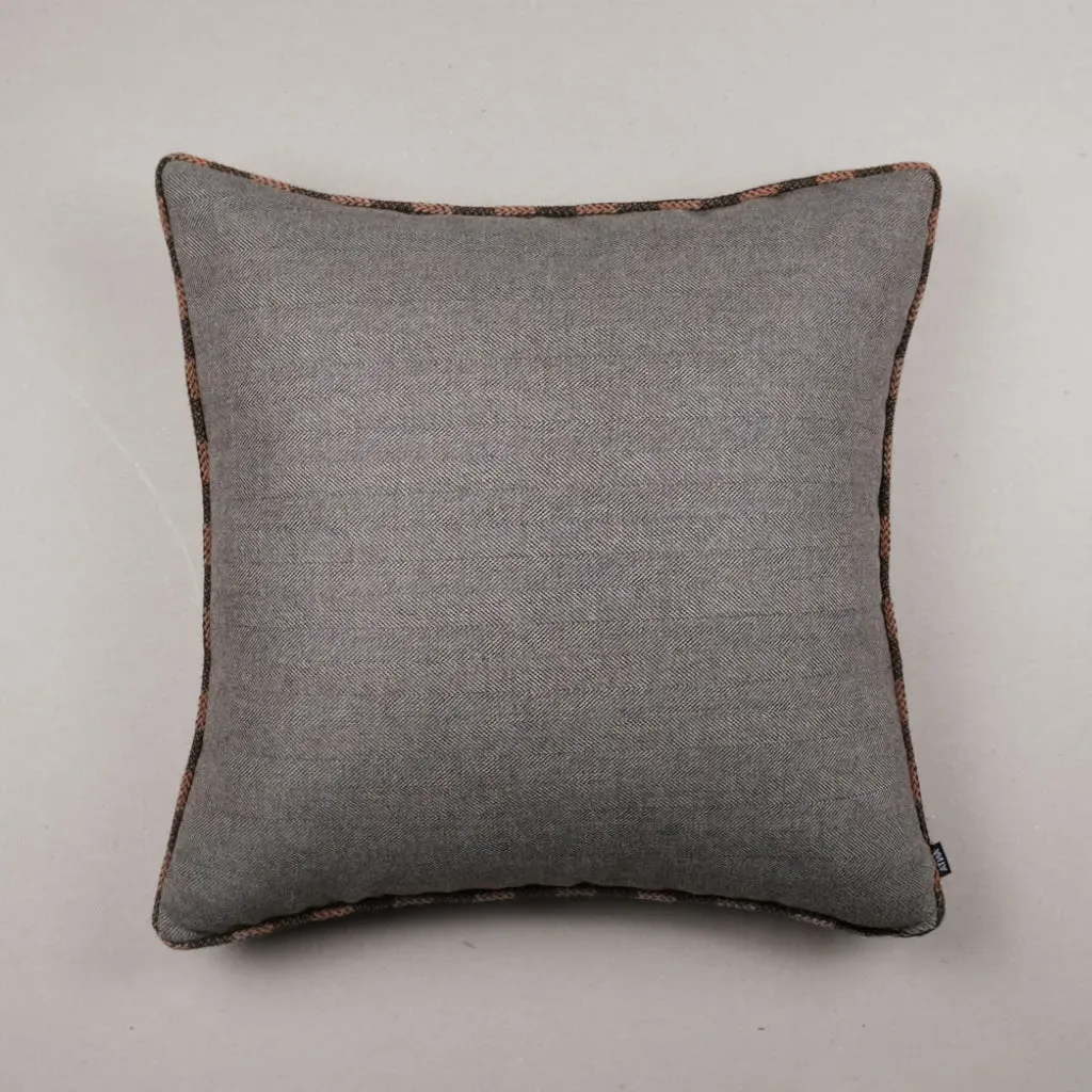 Ben Vorlich Lowland Tweed Zip Cushion - Wool