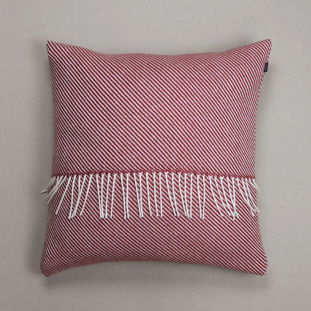 Cowberry Merino Throw Cushion