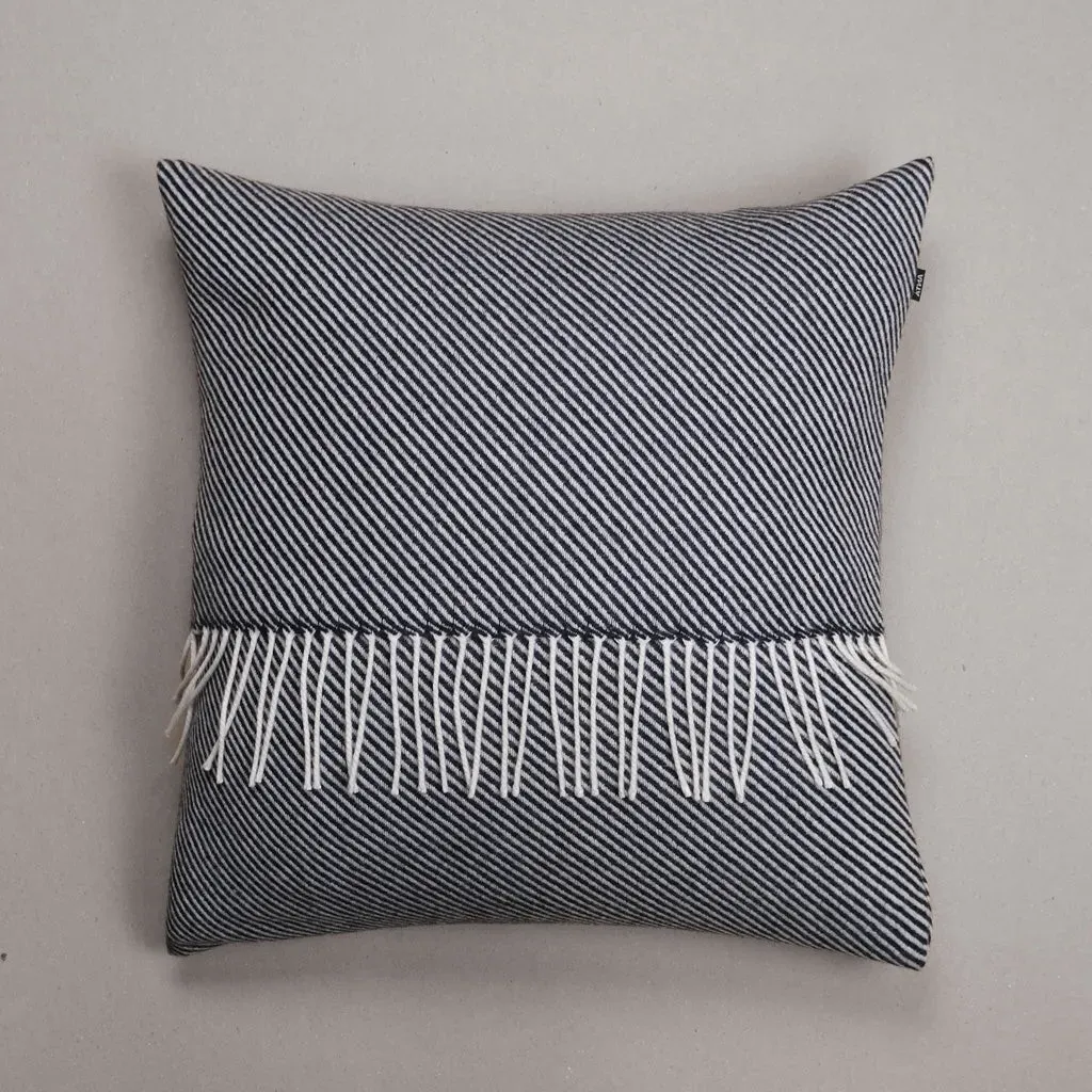 Peat Merino Throw Cushion Cover