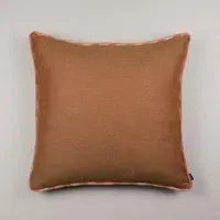 Suliven Lowland Tweed Zip Cushion - Wool