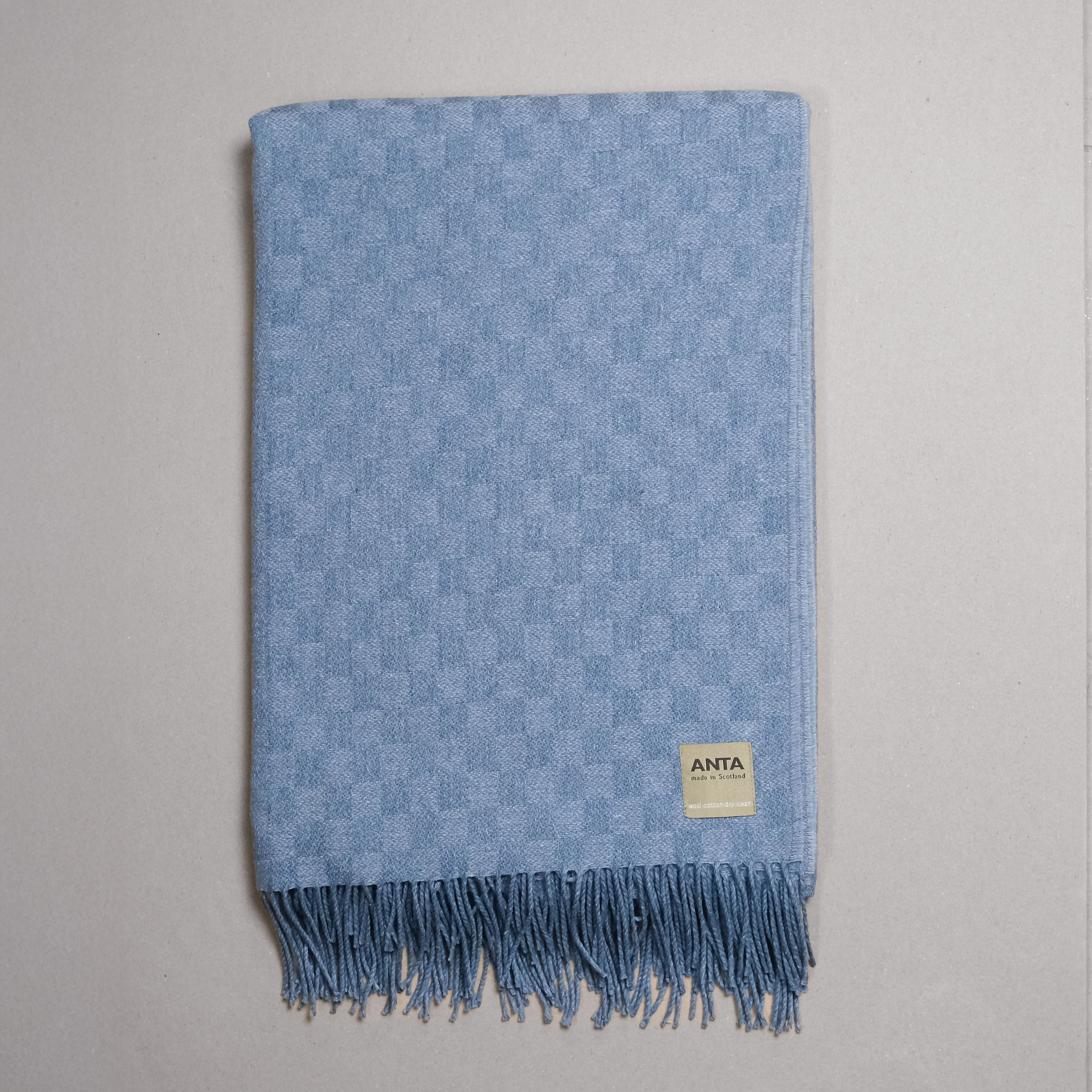 Forget Me Knot Wool Cotton Throw