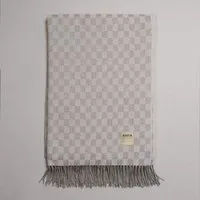 Hellebore Wool Cotton Throw