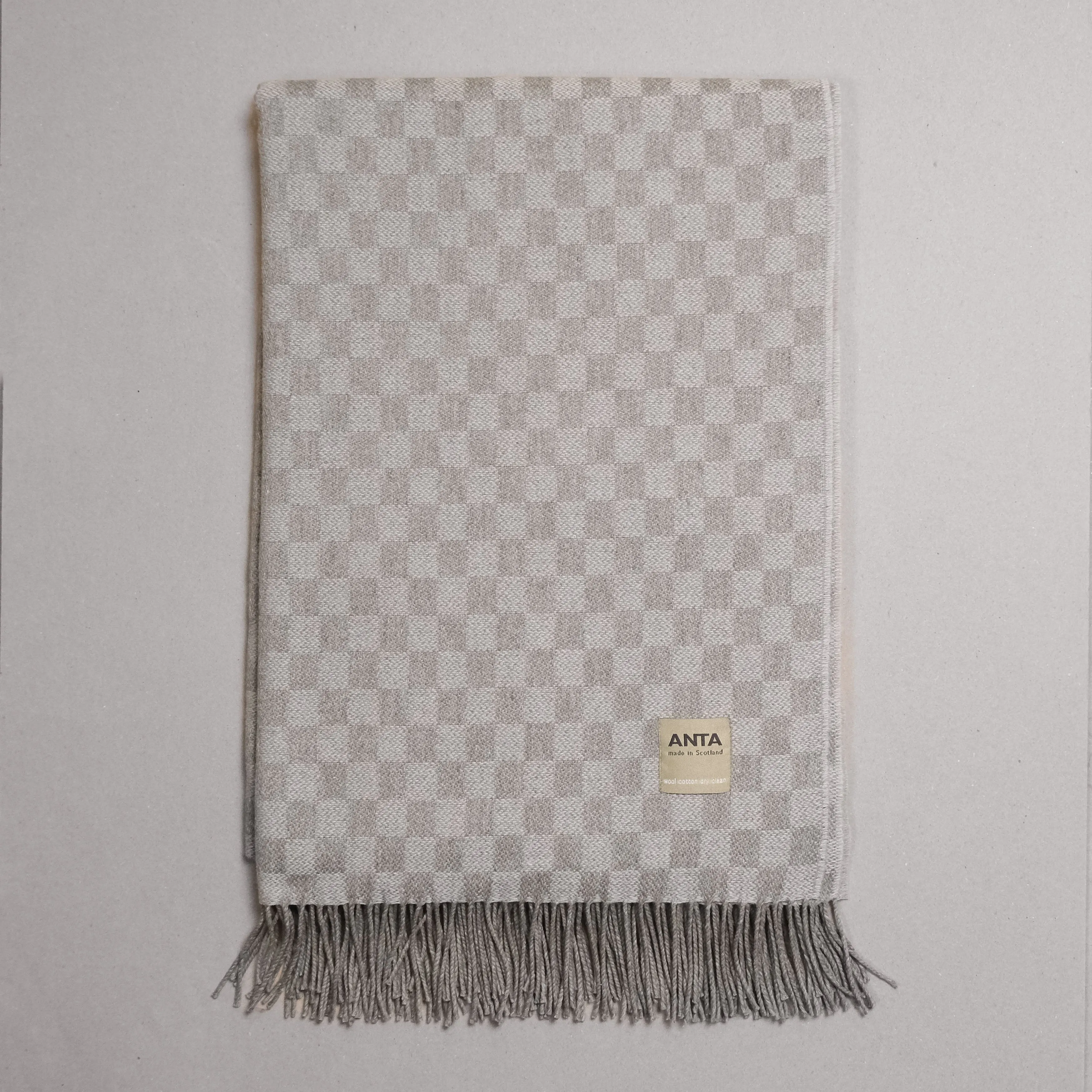 Hellebore Wool Cotton Throw