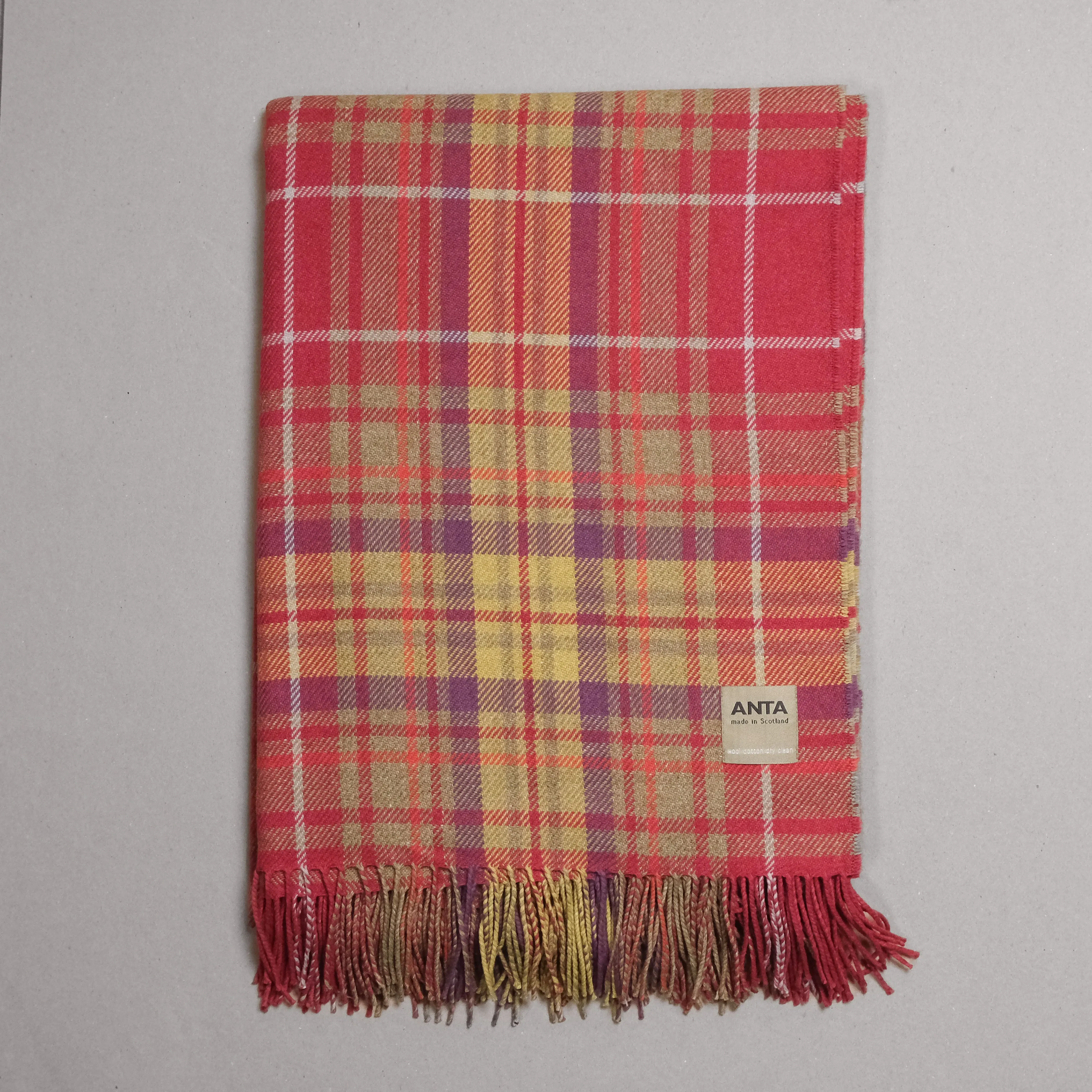 Lachie Stewart Wool Cotton Throw