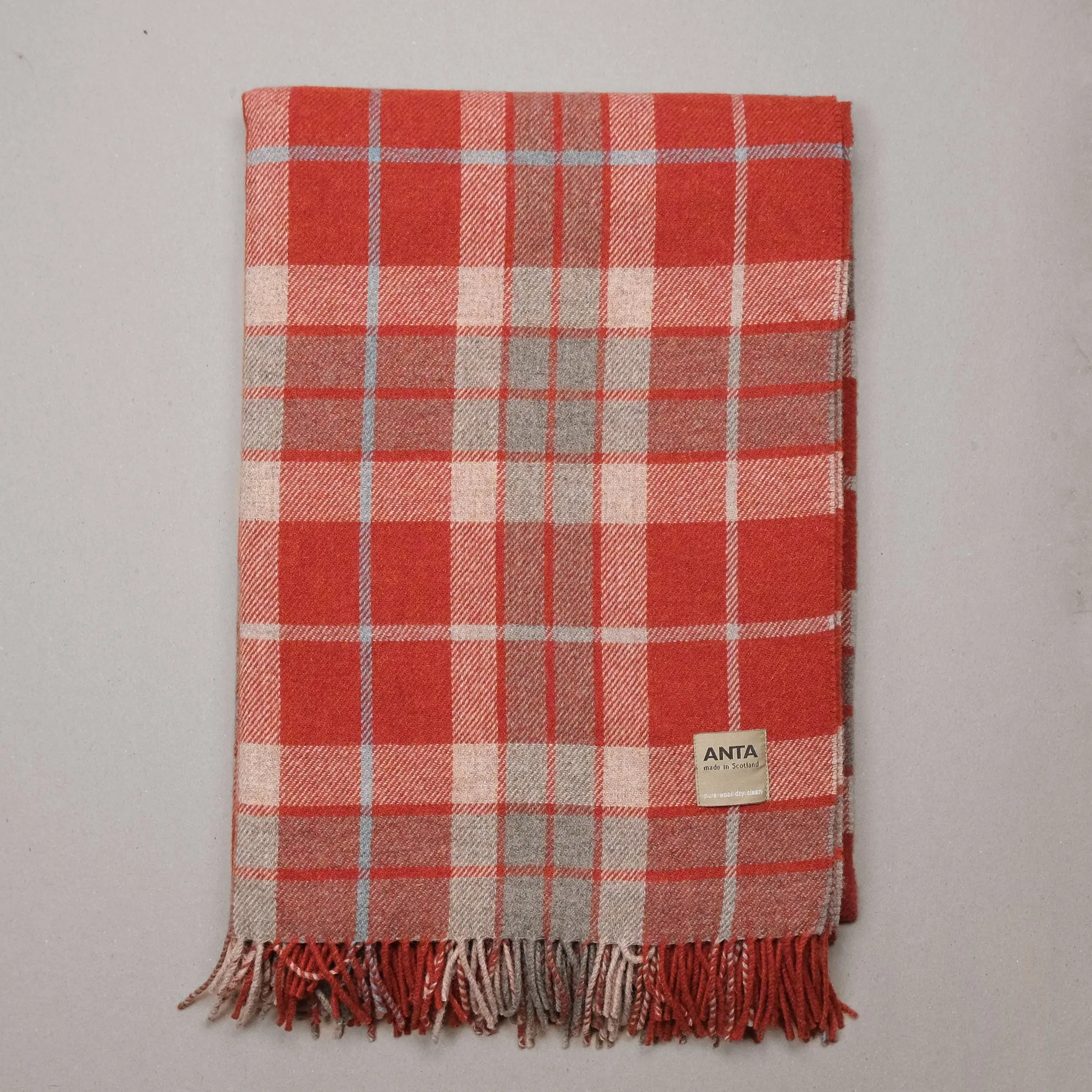 Mary Fraser Pure Lambswool Throw
