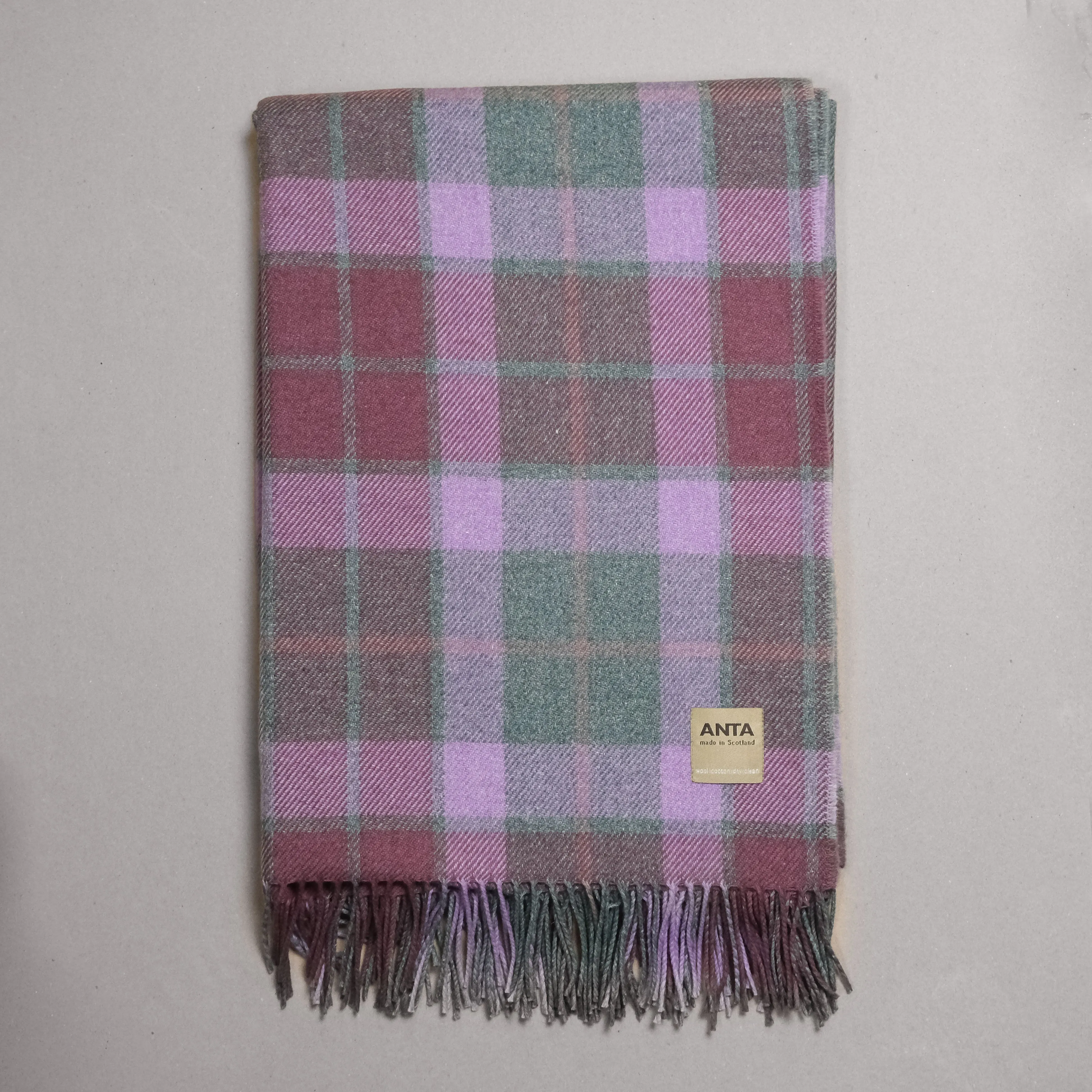 Neil Gunn Wool Cotton Throw