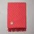 Rose Wool Cotton Throw