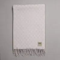 Snowdrop Wool Cotton Throw
