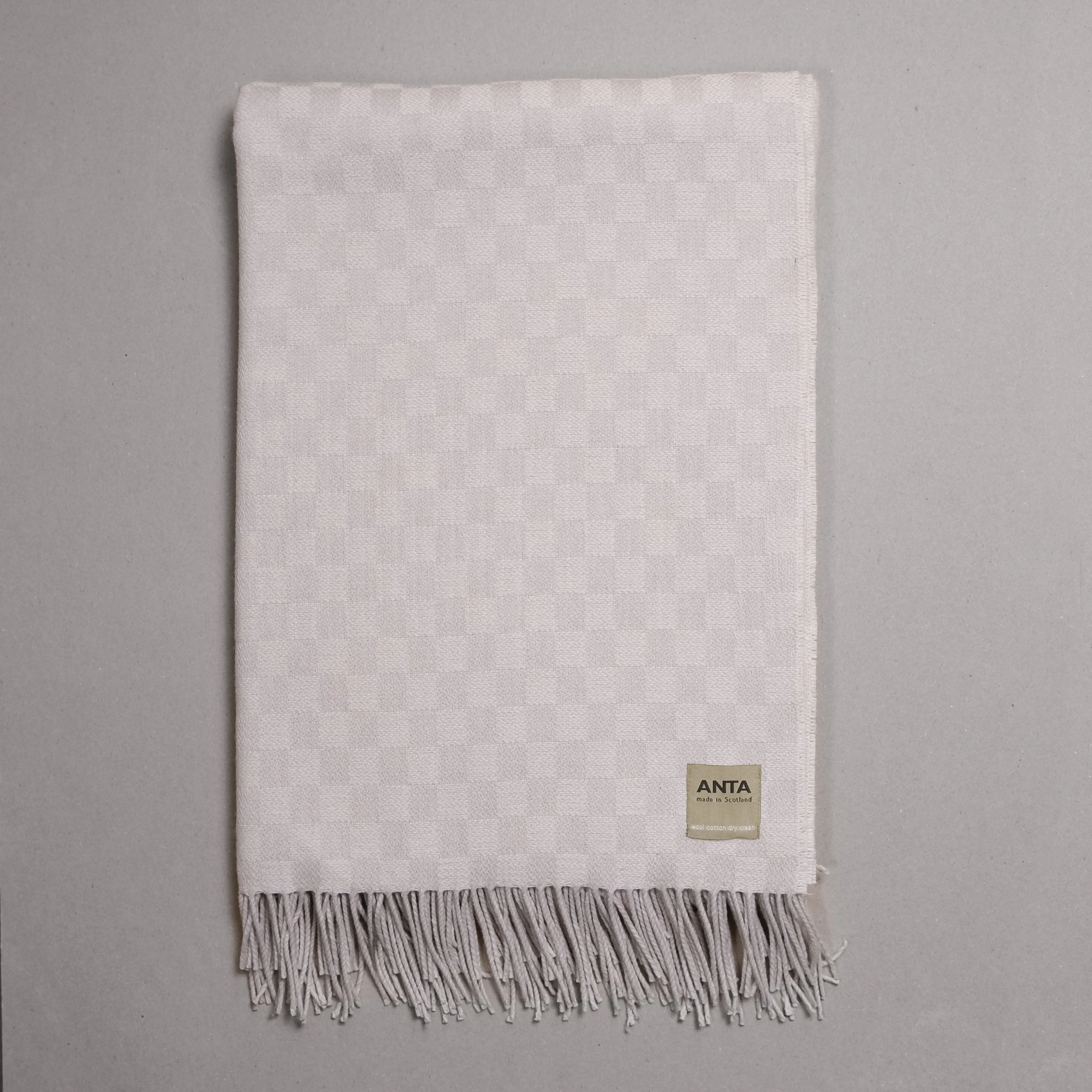 Snowdrop Wool Cotton Throw