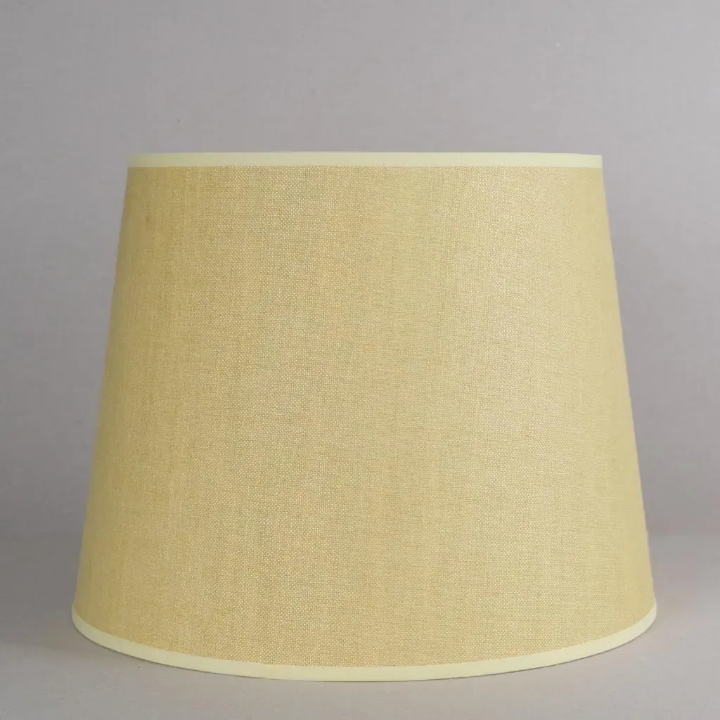 Canary Large Tapered Lampshade - Linen