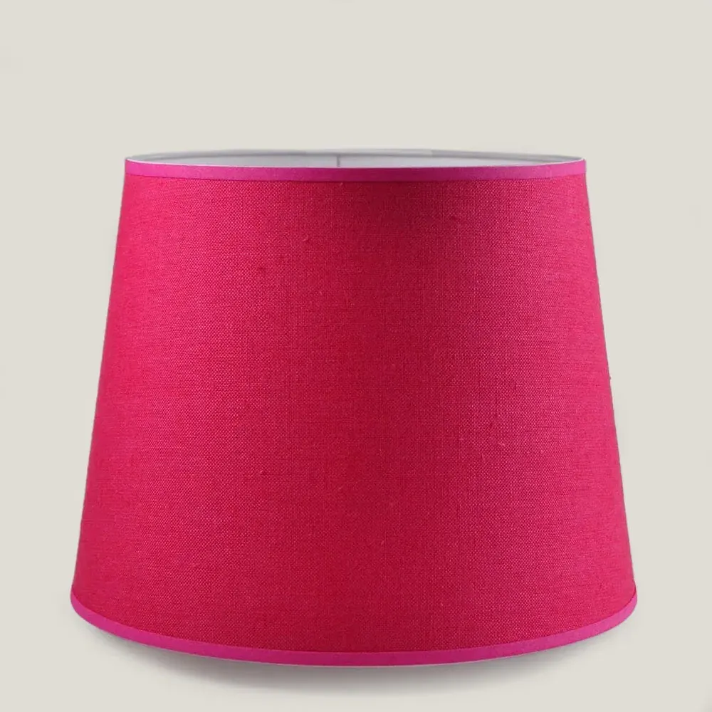 Flamingo Large Tapered Lampshade - Linen image
