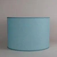 Large Lampshade - Teal, Linen