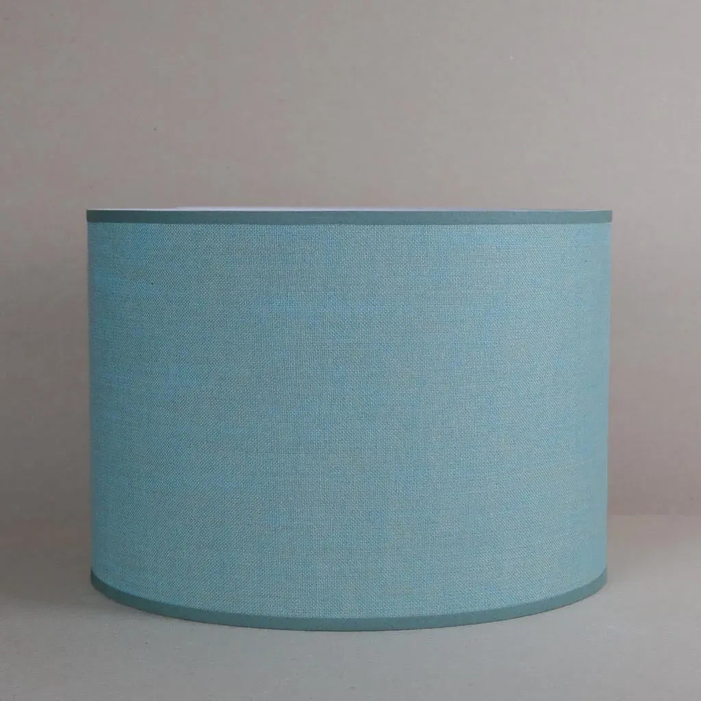 Large Lampshade - Teal, Linen