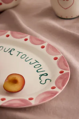 L'amour Toujours Handpainted Platter product