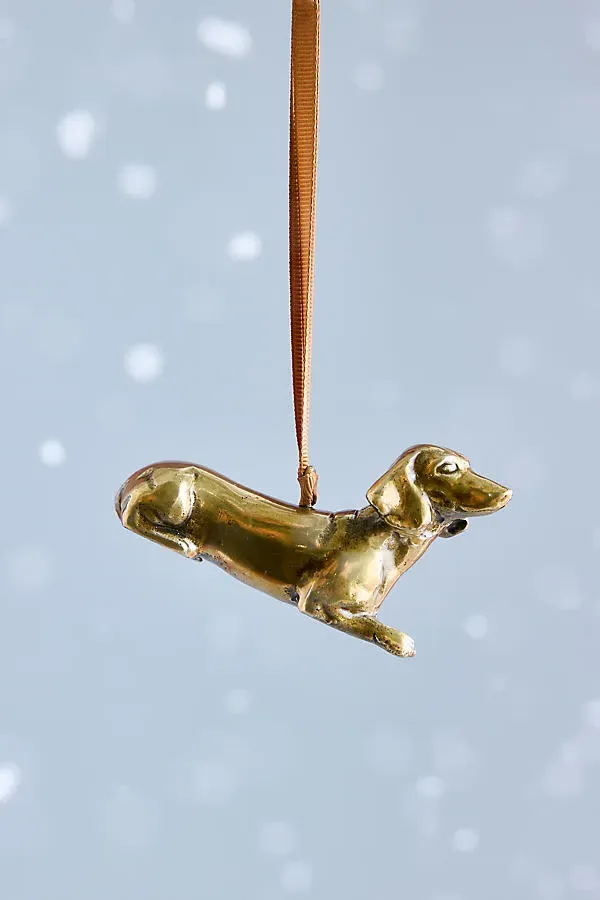 Brass Animal Ornament - Gold, Metal by Anthropologie