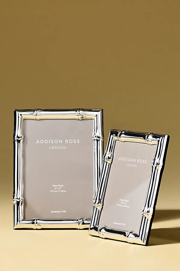 Addison Ross Bamboo Photo Frame - Silver product