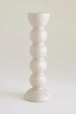 Bobbin Candle Holder - Beige product