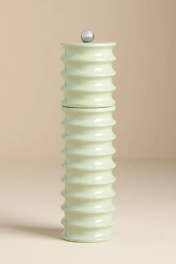 Twister Salt or Pepper Mill - Green by Anthropologie