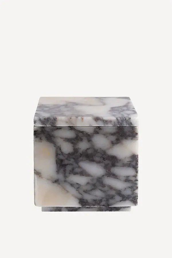 Viola Marble Cotton Jar by Anthropologie