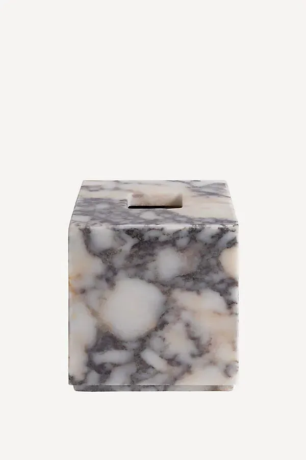 Viola Marble Tissue Holder by Anthropologie