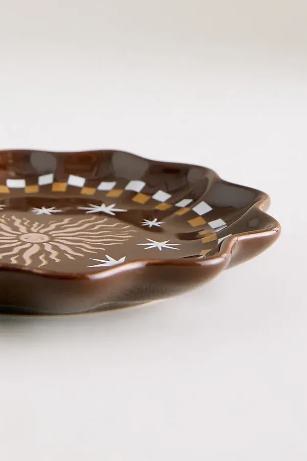 Heart Sun Small Plate - Ceramic alternate view