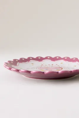 Zodiac Plate - Scalloped Edge alternate view