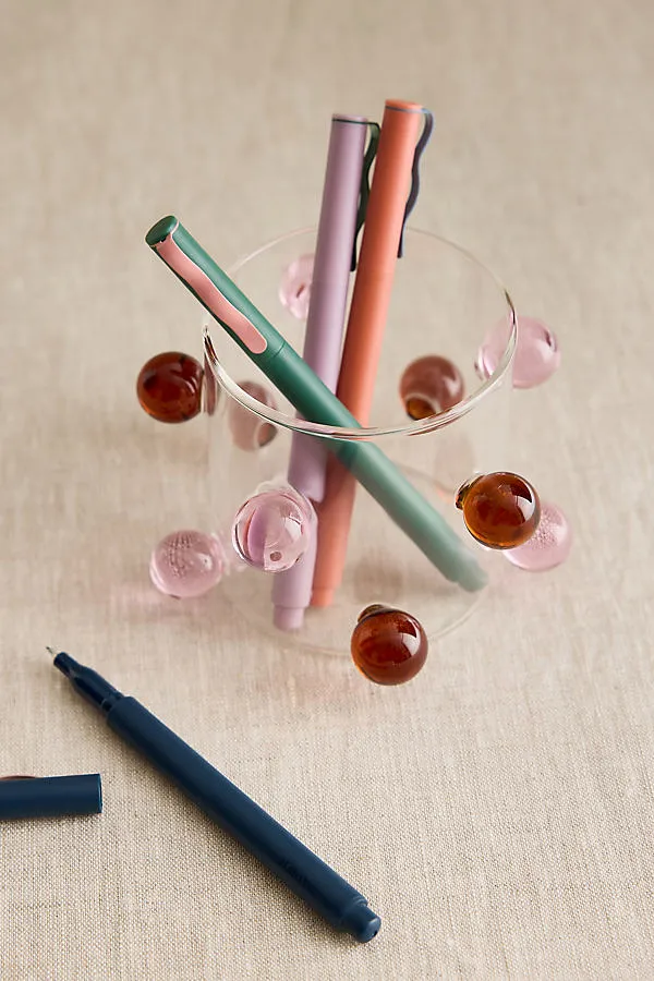 Berry Glass Tealight Holder - Borosilicate Glass by Anthropologie