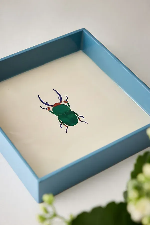 Bugging You Beetle Decorative Tray alternate view