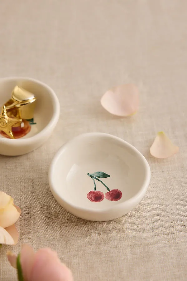 Cherry Trinket Dish - Handpainted product
