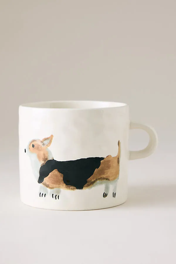 Dog Mug by Anthropologie